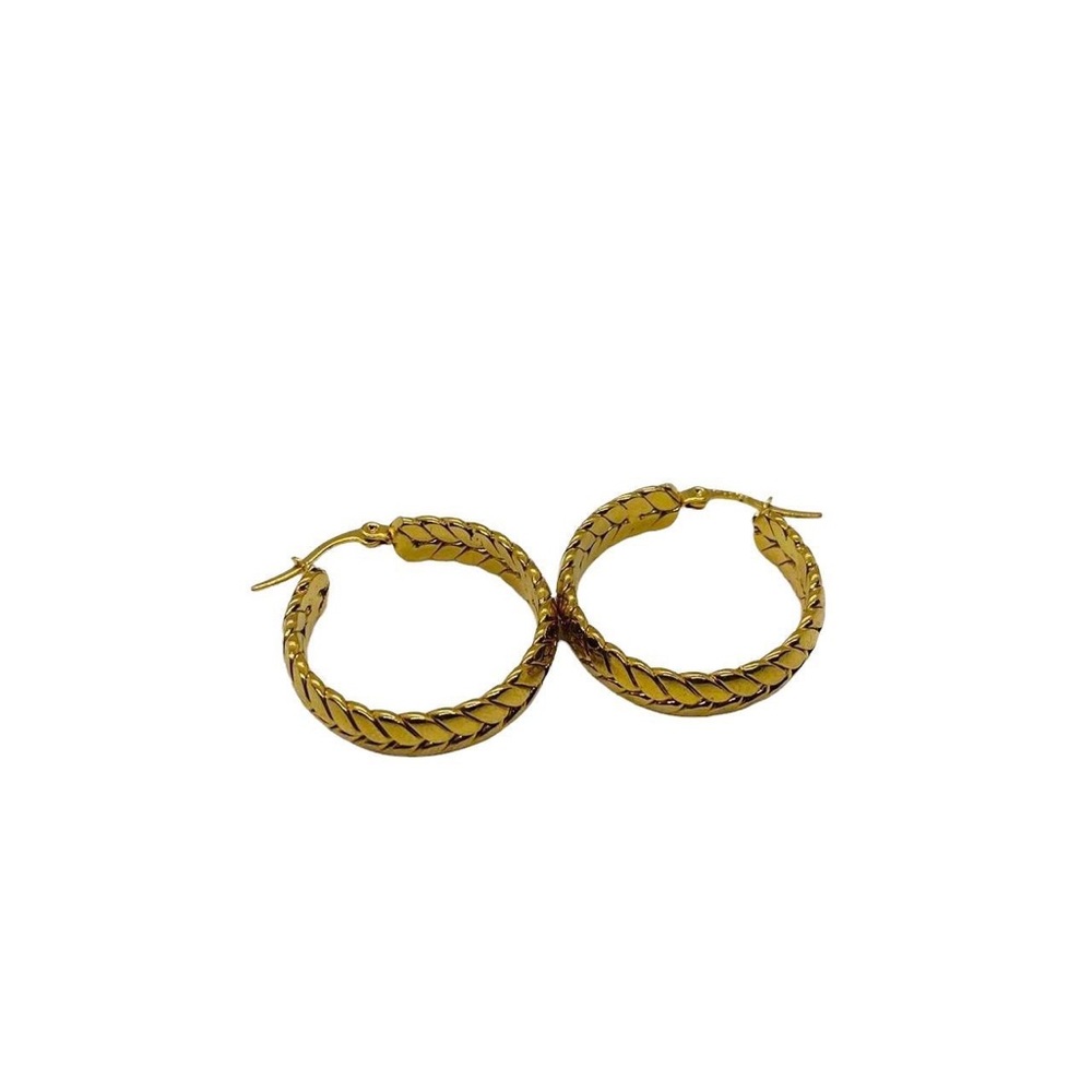 Gold Hoop Earrings